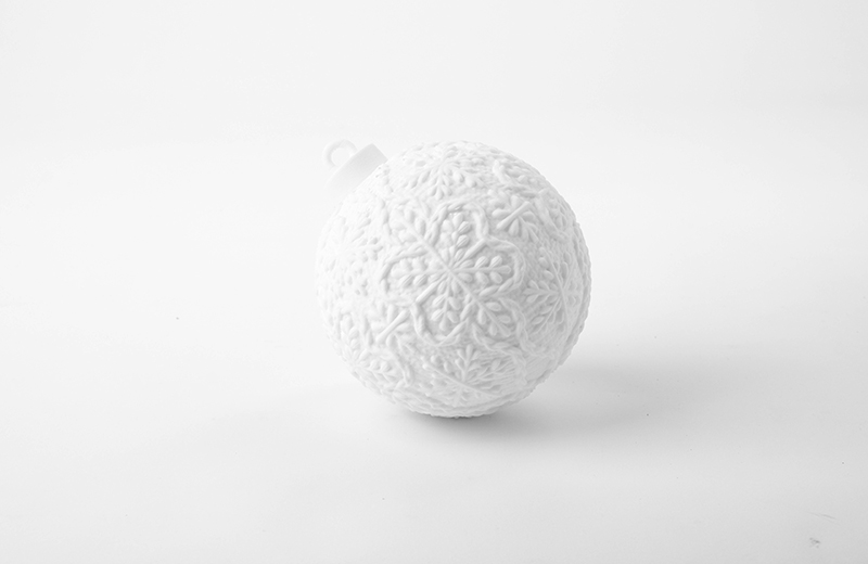 圣诞风格雪球挂件